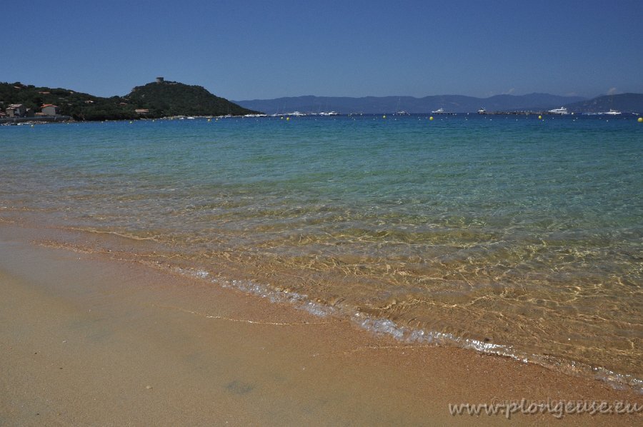 Campomoro la plage et la tour.JPG